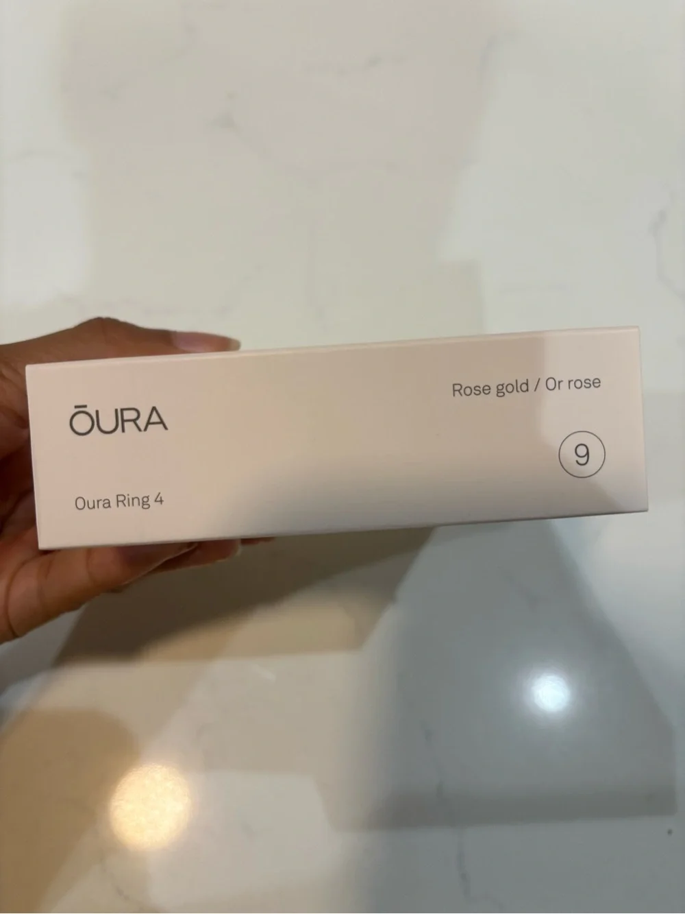 NWT Rose Gold Oura Ring (Gen 4) Size 9